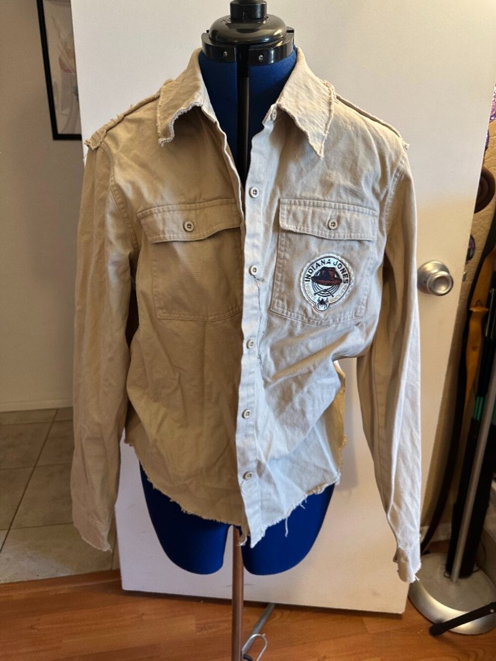 Indiana Jones Button up shirt her universe